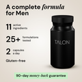TALON Libido Supplement for Men – 60 Capsules